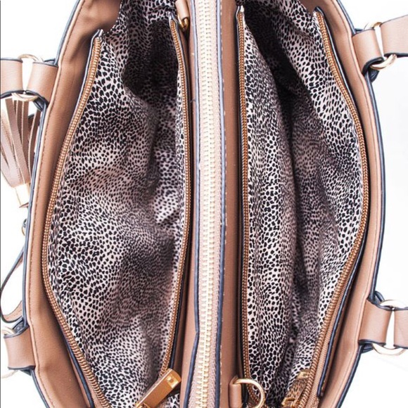 Taupe handbag - Picture 4 of 4